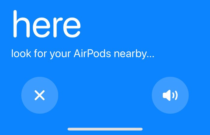 Find Airpods